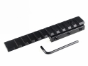 D0026-A Tactical Flashlight / Scope Gun Mount Weaver Rail 11mm Convert to 21mm Adaptor